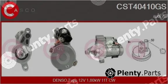 Casco CST40410GS — Starter