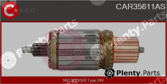 Casco CAR35611AS — Armature, starter