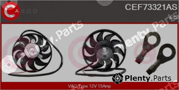 Casco CEF73321AS — Fan, engine cooling