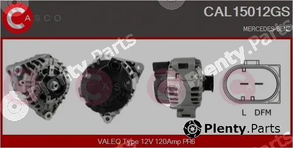 Casco CAL15012GS — Alternator