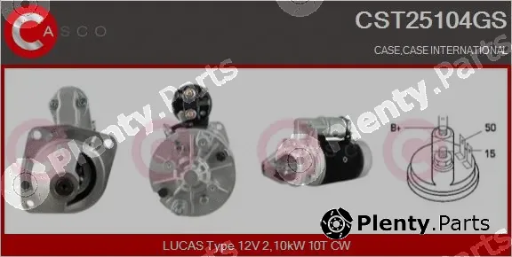 Casco CST25104GS — Starter