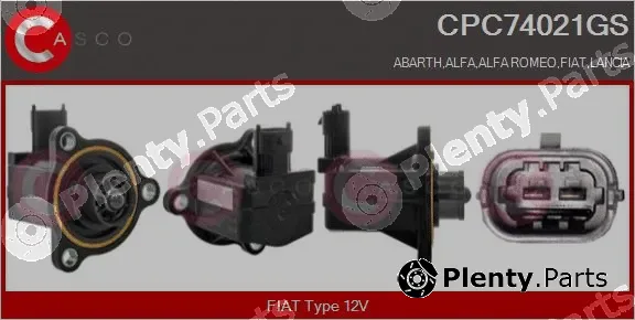 Casco CPC74021GS — Recirculating Air Valve, charger