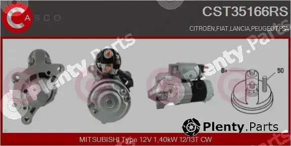 Casco CST35166RS — Starter