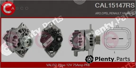 Casco CAL15147RS — Alternator