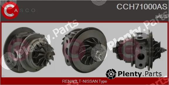 Casco CCH71000AS — Core assembly, turbocharger