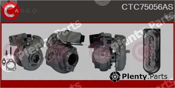 Casco CTC75056AS — Charger, charging (supercharged/turbocharged)