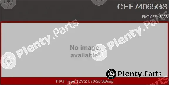 Casco CEF74065GS — Electric Motor, radiator fan