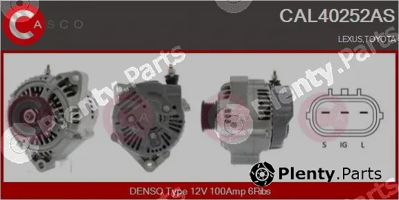Casco CAL40252AS — Alternator