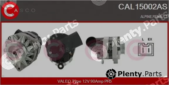 Casco CAL15002AS — Alternator