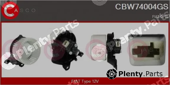 Casco CBW74004GS — Interior Blower