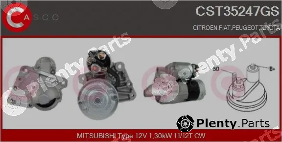 Casco CST35247GS — Starter
