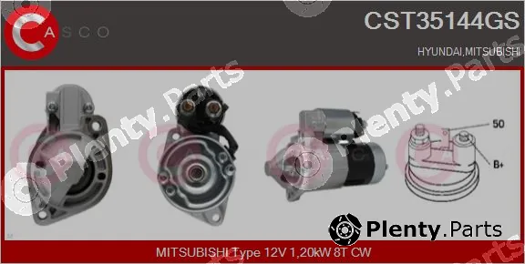 Casco CST35144GS — Starter