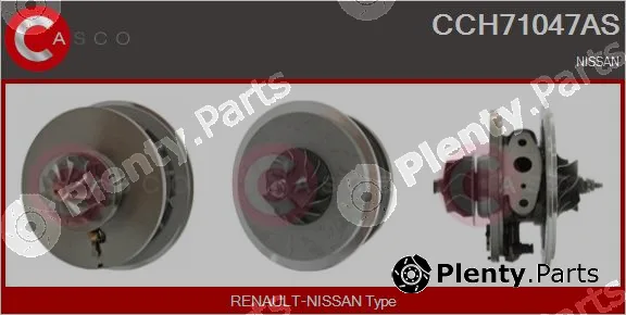 Casco CCH71047AS — Core assembly, turbocharger