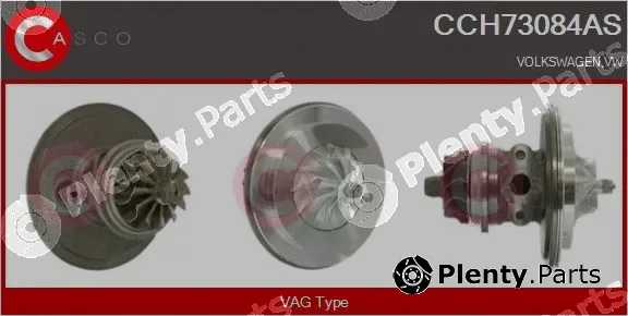 Casco CCH73084AS — Core assembly, turbocharger
