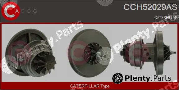 Casco CCH52029AS — Core assembly, turbocharger