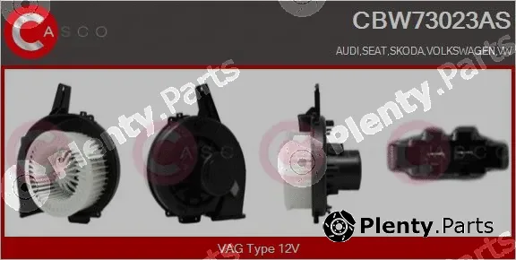 Casco CBW73023AS — Interior Blower