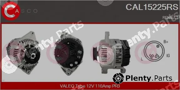 Casco CAL15225RS — Alternator