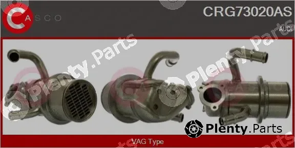 Casco CRG73020AS — Cooler, exhaust gas recirculation