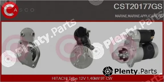 Casco CST20177GS — Starter
