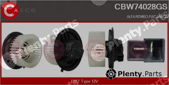Casco CBW74028GS — Interior Blower