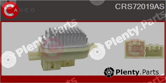 Casco CRS72019AS — Resistor, interior blower
