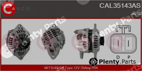 Casco CAL35143AS — Alternator