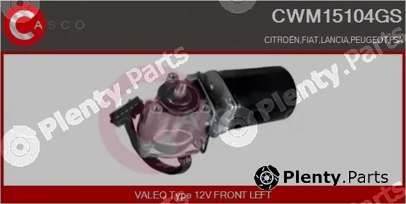 Casco CWM15104GS — Wiper Motor