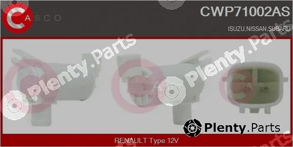 Casco CWP71002AS — Washer Fluid Pump, window cleaning
