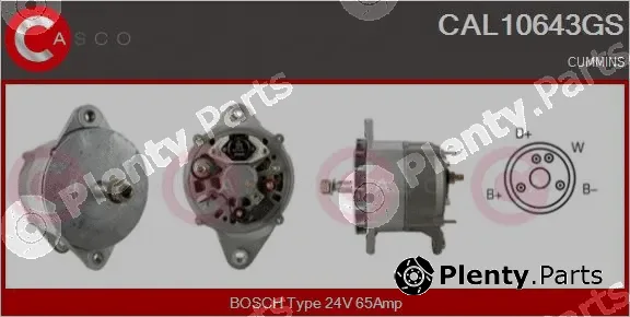 Casco CAL10643GS — Alternator