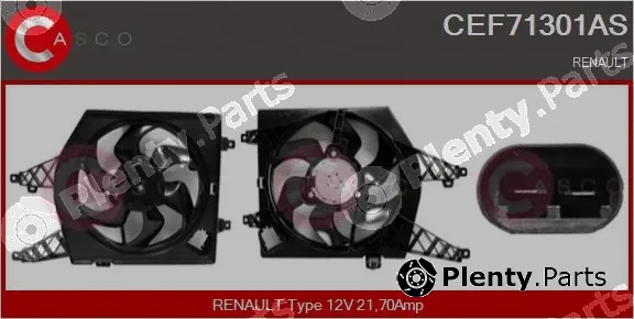Casco CEF71301AS — Fan, engine cooling