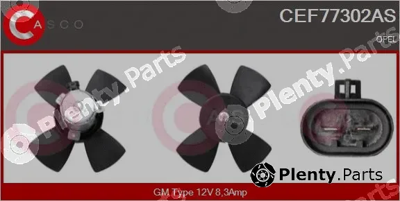 Casco CEF77302AS — Fan, engine cooling