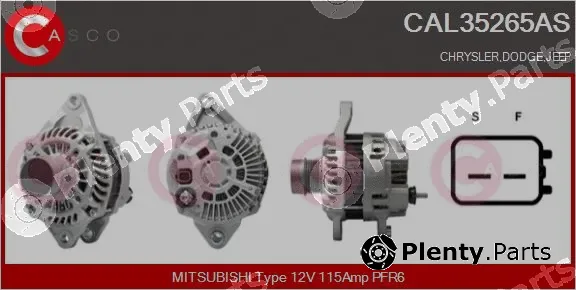 Casco CAL35265AS — Alternator