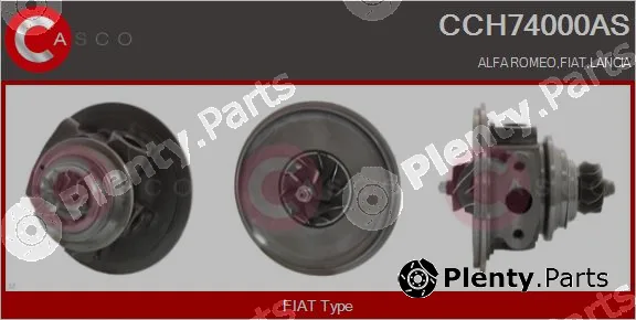 Casco CCH74000AS — Core assembly, turbocharger