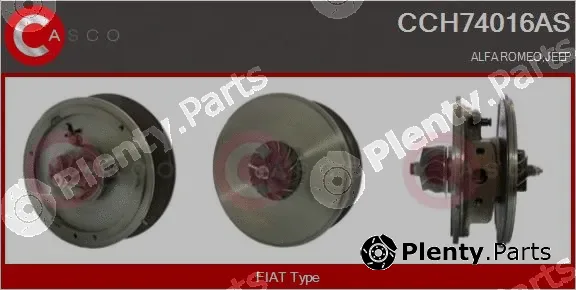Casco CCH74016AS — Core assembly, turbocharger