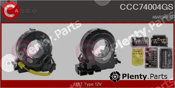 Casco CCC74004GS — Clockspring, airbag