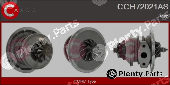 Casco CCH72021AS — Core assembly, turbocharger