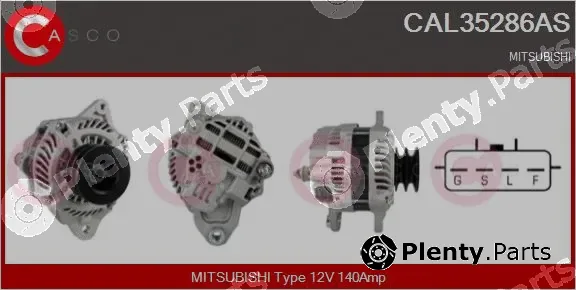 Casco CAL35286AS — Alternator