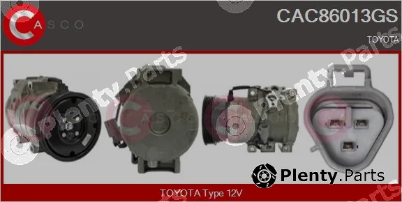 Casco CAC86013GS — Compressor, air conditioning