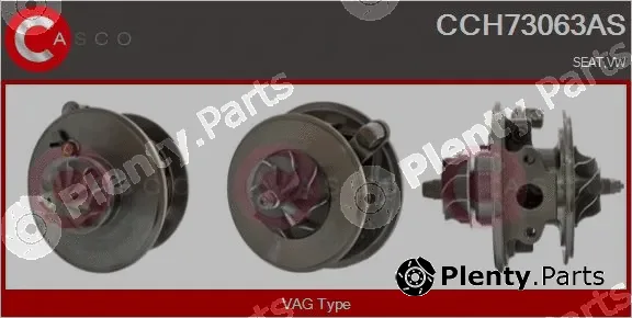 Casco CCH73063AS — Core assembly, turbocharger