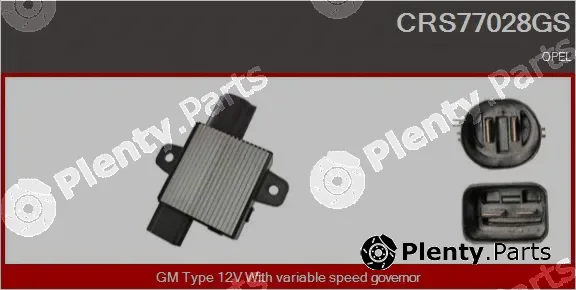 Casco CRS77028GS — Series resistor, electric motor (radiator fan)