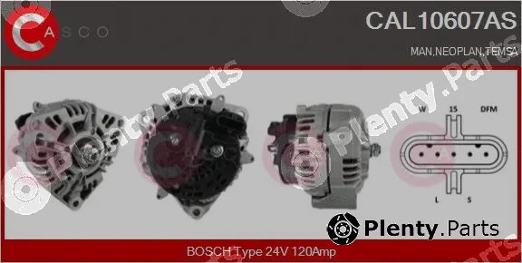Casco CAL10607AS — Alternator