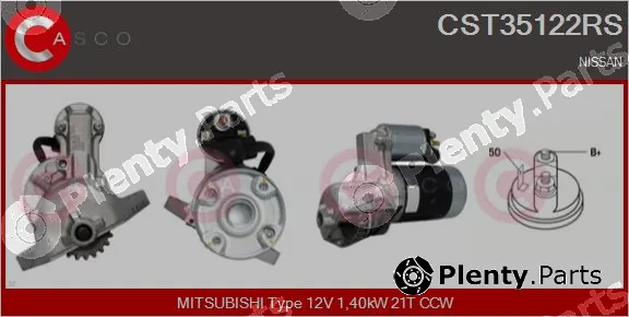 Casco CST35122RS — Starter