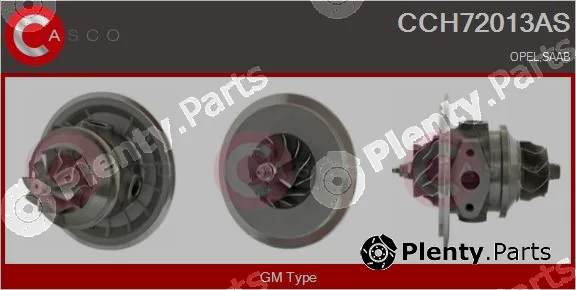 Casco CCH72013AS — Core assembly, turbocharger