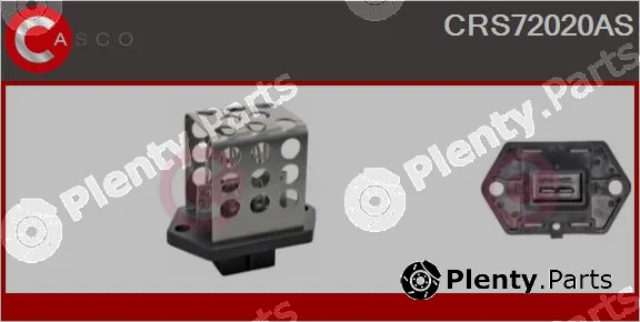 Casco CRS72020AS — Series resistor, electric motor (radiator fan)