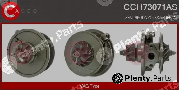 Casco CCH73071AS — Core assembly, turbocharger