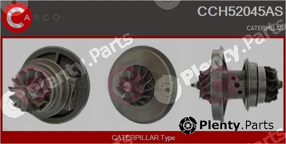 Casco CCH52045AS — Core assembly, turbocharger
