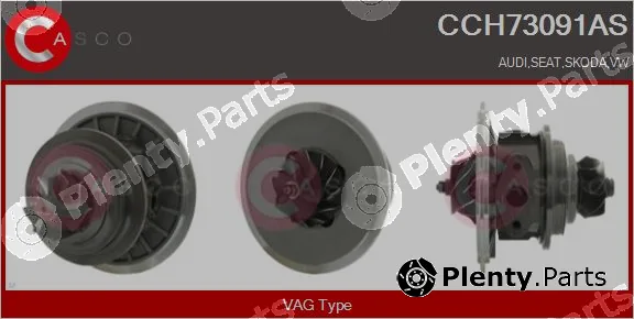 Casco CCH73091AS — Core assembly, turbocharger