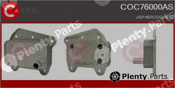 Casco COC76000AS — Oil Cooler, engine oil