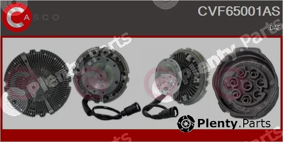 Casco CVF65001AS — Clutch, radiator fan