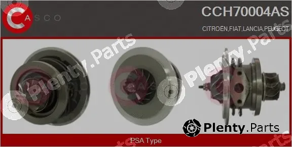 Casco CCH70004AS — Core assembly, turbocharger